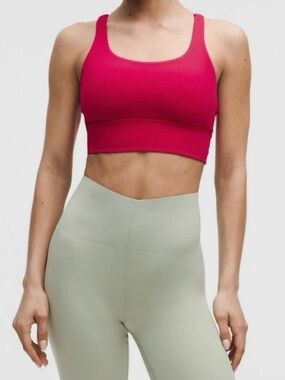 lululemon Energy Longline Bra Medium Support B-D Cups Size 12